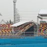 Perbaikan Atap Tribun Formula E Selesai Dalam 3 Hari