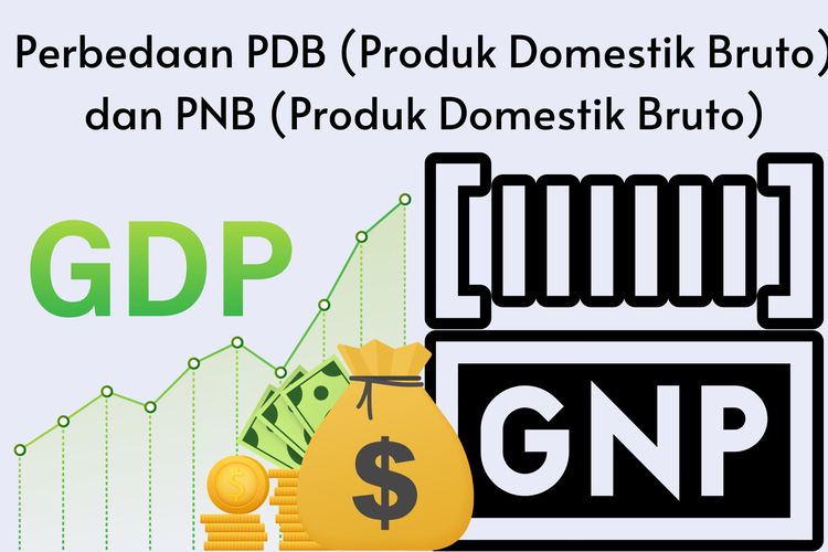 Salah satu perbedaan PDB dan PNB terletak pada perhitungan skala produktivitasnya. Perhitungan produktivitas dalam PDB dilakukan dalam skala nasional. Sementara PNB dalam skala internasional.