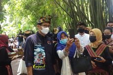 Kunjungi Desa Wisata Bonjeruk di Lombok, Sandiaga Minta Warga Tingkatkan Standar Homestay