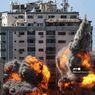 Gedung 12 Lantai di Gaza Ini Dihancurkan Israel, Sebelumnya Minta Penghuni Mengungsi
