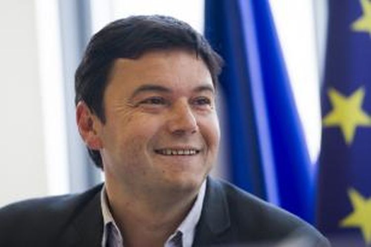 Ekonom Perancis Thomas Piketty. Gambar diambil pada 13 Maret 2013.
