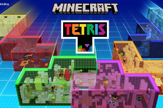 Game "Minecraft" Kolaborasi dengan "Tetris", Gamer Akan Lawan Monster Balok