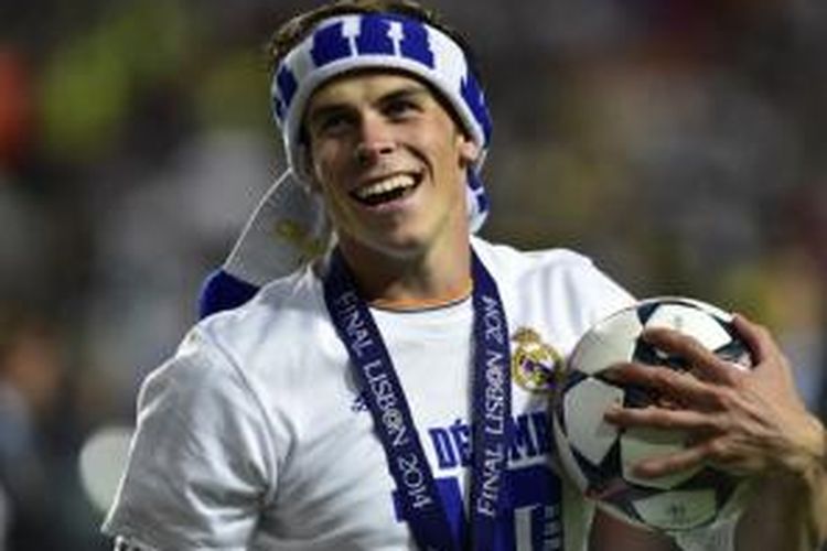Gelandang Real Madrid, Gareth Bale.