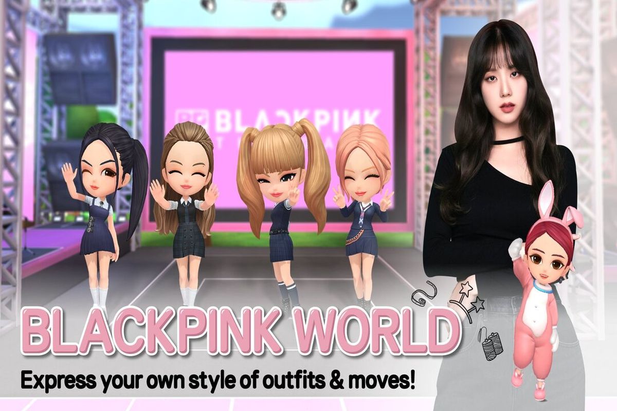 ilustrasi BLACKPINK The Game