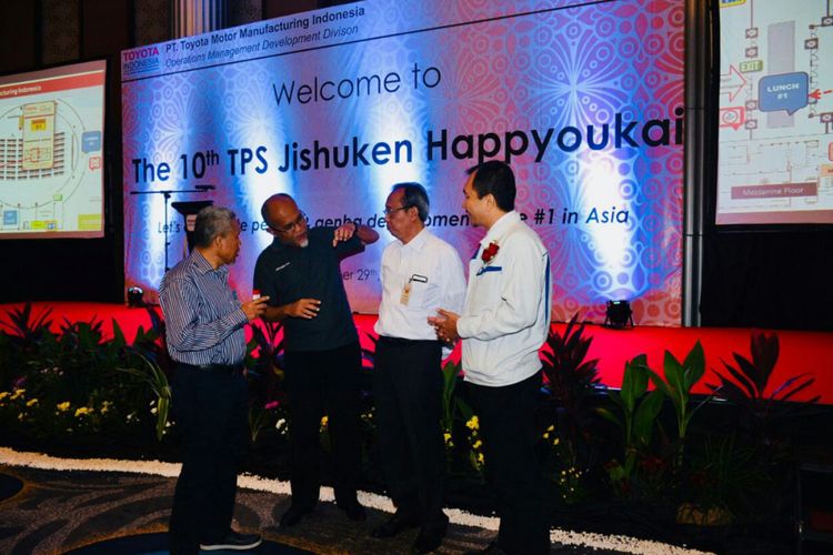 Toyota Production System (TPC) Jishuken yang ke-10 di Resinda Hotel, Karawang selesai dilaksanakan untuk di 2017.