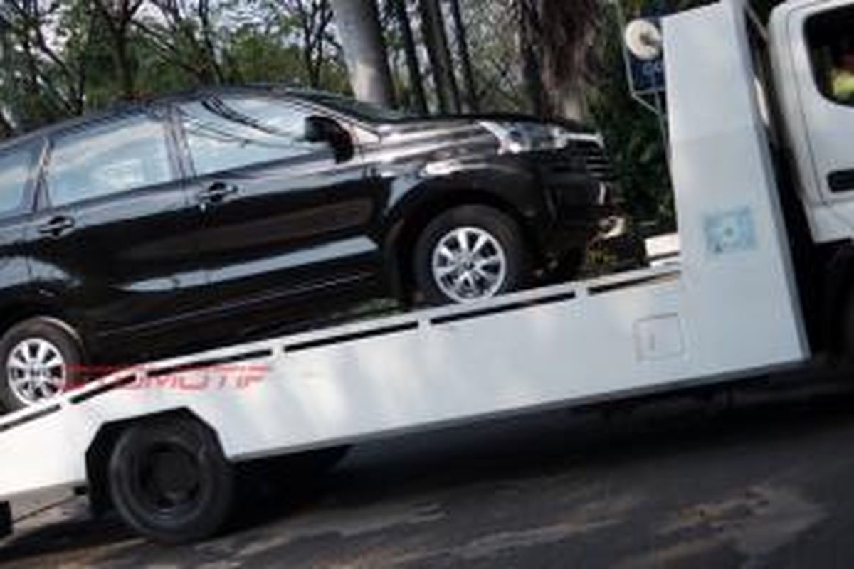 Sosok Grand New Avanza dan Xenia sudah mulai dipasok pabrik ADM ke gudang penyimpanan, sebelum disalurkan ke diler.