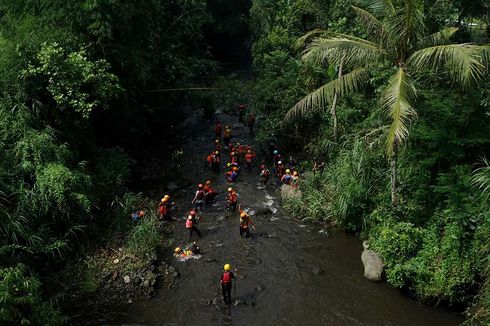 Ditinggal Briefing Pencarian Korban Susur Sungai Sempor, Motor Relawan Hilang