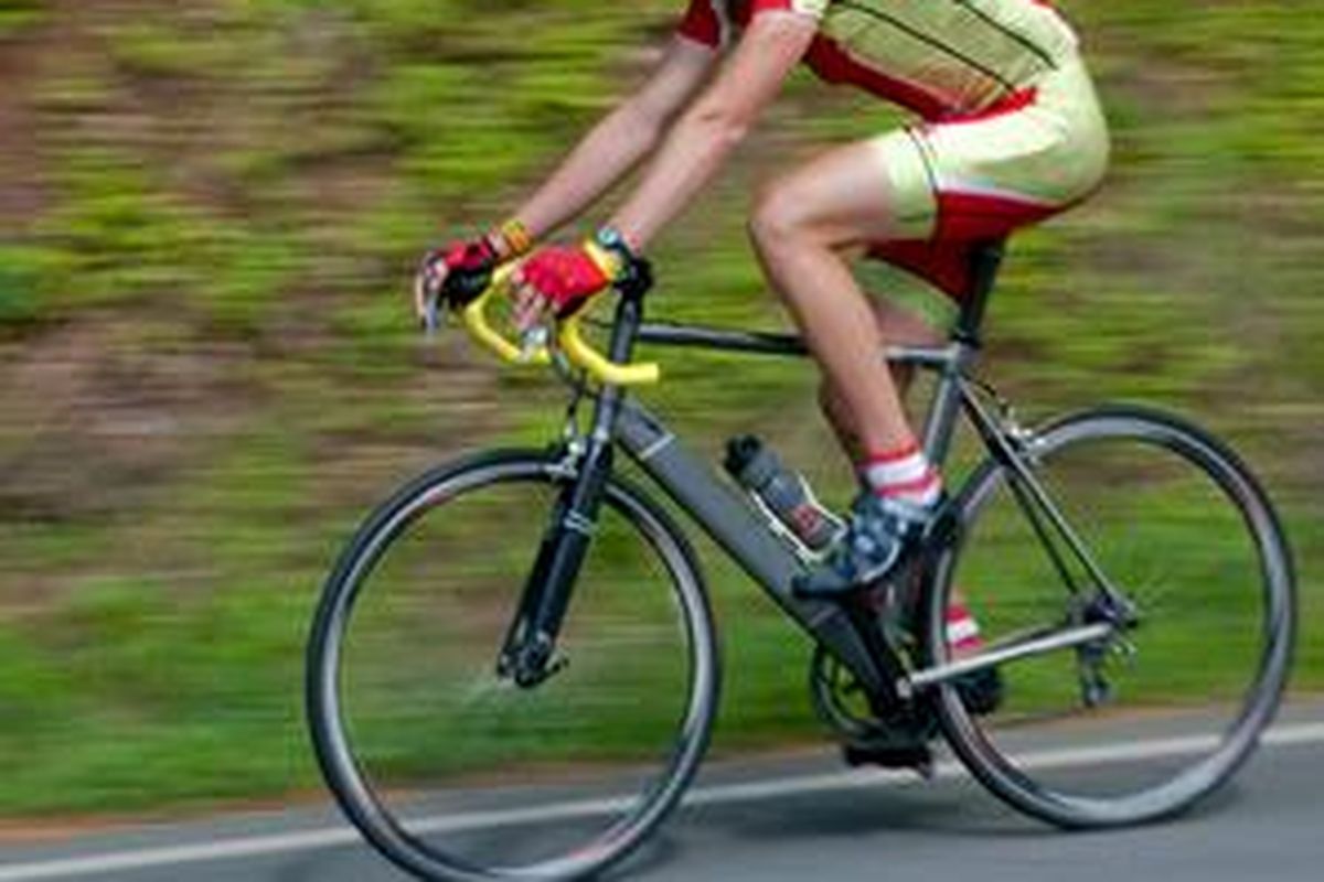 Ilustrasi balap sepeda