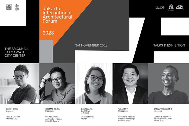 Jakarta International Architectural Forum (JIAF) akan digelar pada 3-4 November 2023. 