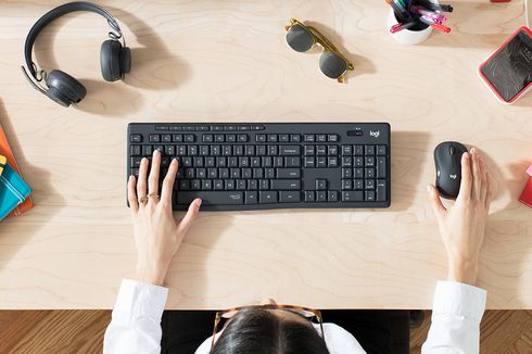 Logitech Rilis Paket Mouse dan Keyboard Anti-berisik MK295