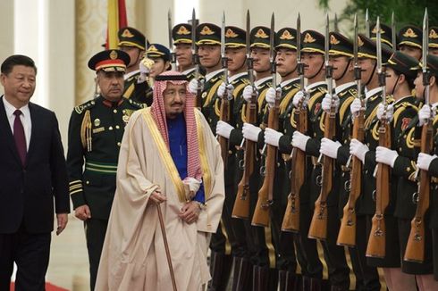 Hari Pertama di China, Raja Salman Teken Kesepakatan Senilai Rp 845 Triliun