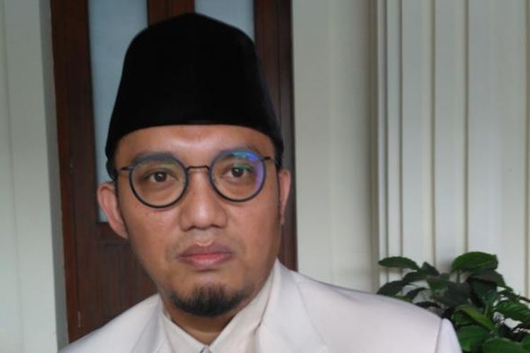 Ketua Umum PP Pemuda Muhammadiyah, Dahnil Anzar Simanjuntak di Kemenkopolhukam, Jakarta, Jumat (23/9/2016)
