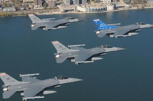 AS Hendak Jual Jet Tempur F-16 Terbaru ke Taiwan, China Ancam Berikan Sanksi