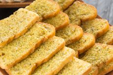 Resep Garlic Bread Tanpa Oven, Cukup Pakai Roti Tawar