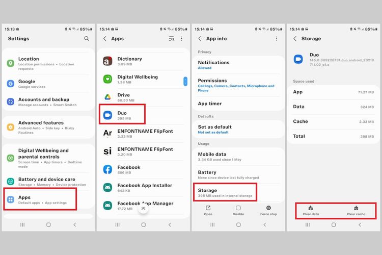 Cara menghapus file yang tersisa setelah uninstall aplikasi di Android