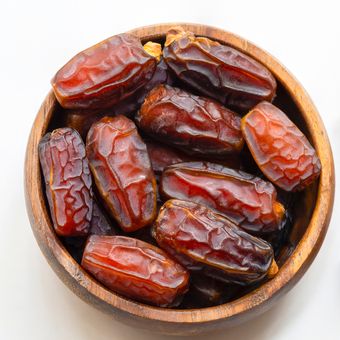 Ilustrasi kurma, buah khas Ramadhan