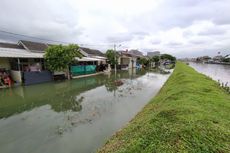 Akibat Hujan Intensitas Tinggi, Tanggul di Kali Leduk Kota Tangerang Jebol Sepanjang 7 Meter