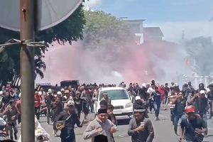 Kronologi Hari Damai Aceh Berujung Ricuh, Massa Kejar Aparat hingga Bakar Motor TNI