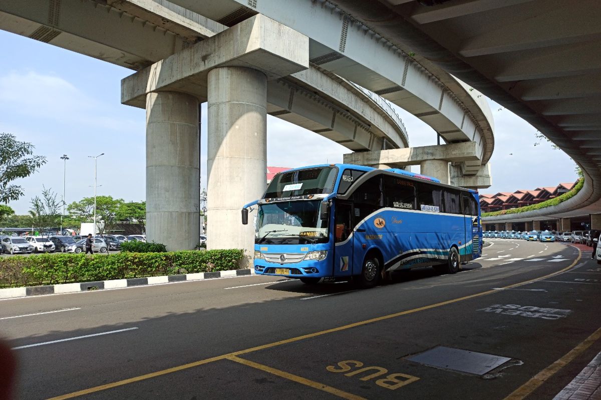 Bus bandara Damri