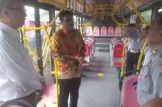 PT Transjakarta Pamerkan Bus Baru kepada Wagub Djarot