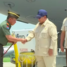 Momen Prabowo Serahkan Airbus A400M ke TNI AU