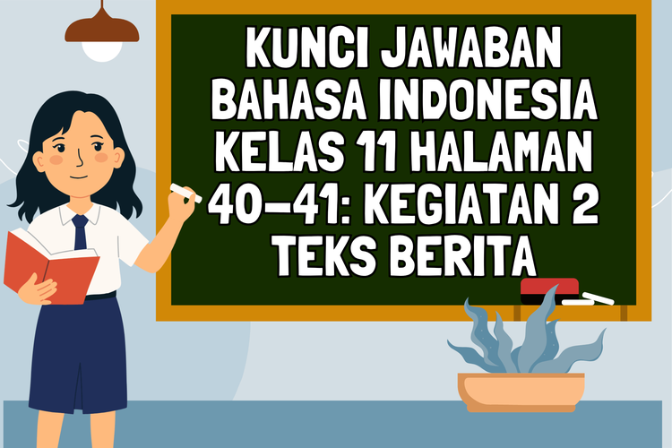 Kunci Jawaban Bahasa Indonesia Kelas 11 Halaman 40-41: Kegiatan 2 Teks Berita