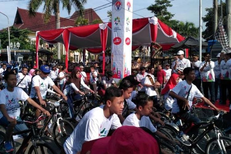 Gowes Bersepeda Nasinal (CBN) di Ngawi