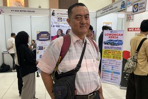 Sulit Cari Kerja di Usia 47 Tahun, Agung Sudah 5 Tahun Keliling Job Fair