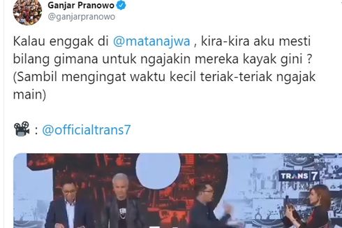 Saat Ganjar Ditantang Main TikTok Bareng Anies dan Ridwan Kamil