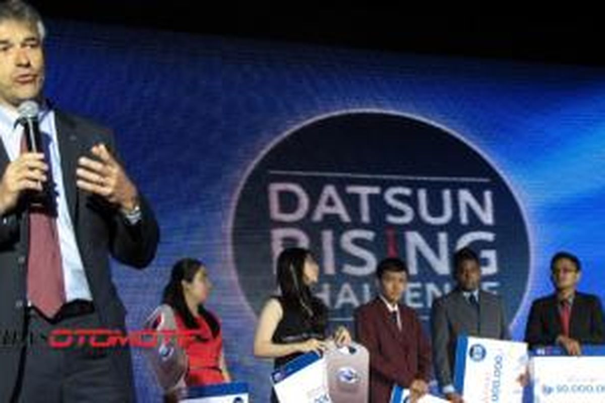 Vincent Cobee, Vice President Datsun Bussiness Unit, mengungkapkan optimismenya bersaing di pasar otomotif Indonesia.