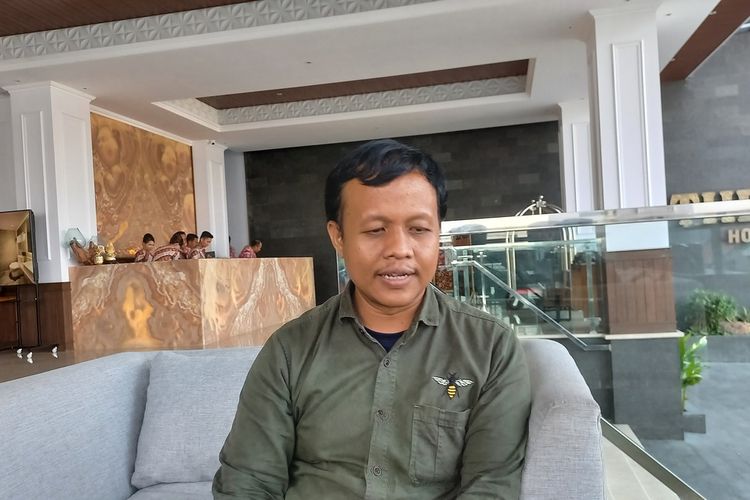 Ketua DPC PKB Kota Yogyakarta saat ditemui di sela-sela raat pleno penetapan anggota legislatif oleh KPU Kota Yogyakarta, Selasa (28/5/2024)