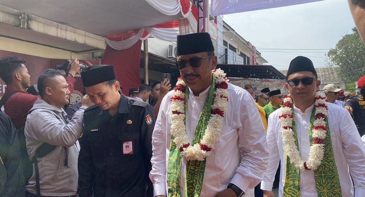 Asjap-Andreas Daftar Pilkada Sukabumi 2024, Targetkan 70 Persen Suara