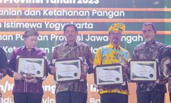 Terima 2 Penghargaan Bapanas Award, Pj Gubernur Jateng: Jadi Penyemangat untuk Kelola Pangan Masyarakat
