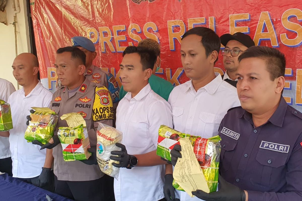 Pengedar Narkoba di Bogor dan Bekasi Ditangkap, Polisi Sita 2 Kg Sabu
