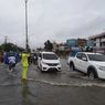 Akses Menuju Pusat Kota Pekanbaru Tergenang Banjir, Timbulkan Kemacetan