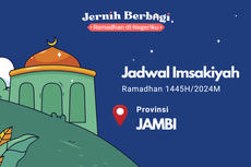 Jadwal Imsak dan Buka Puasa di Provinsi Jambi, 5 April 2024