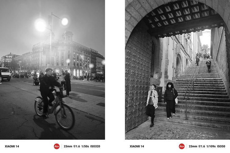Contoh foto hitam putih dari kamera utama Xiaomi 14 menggunakan filter Leica BW Natural