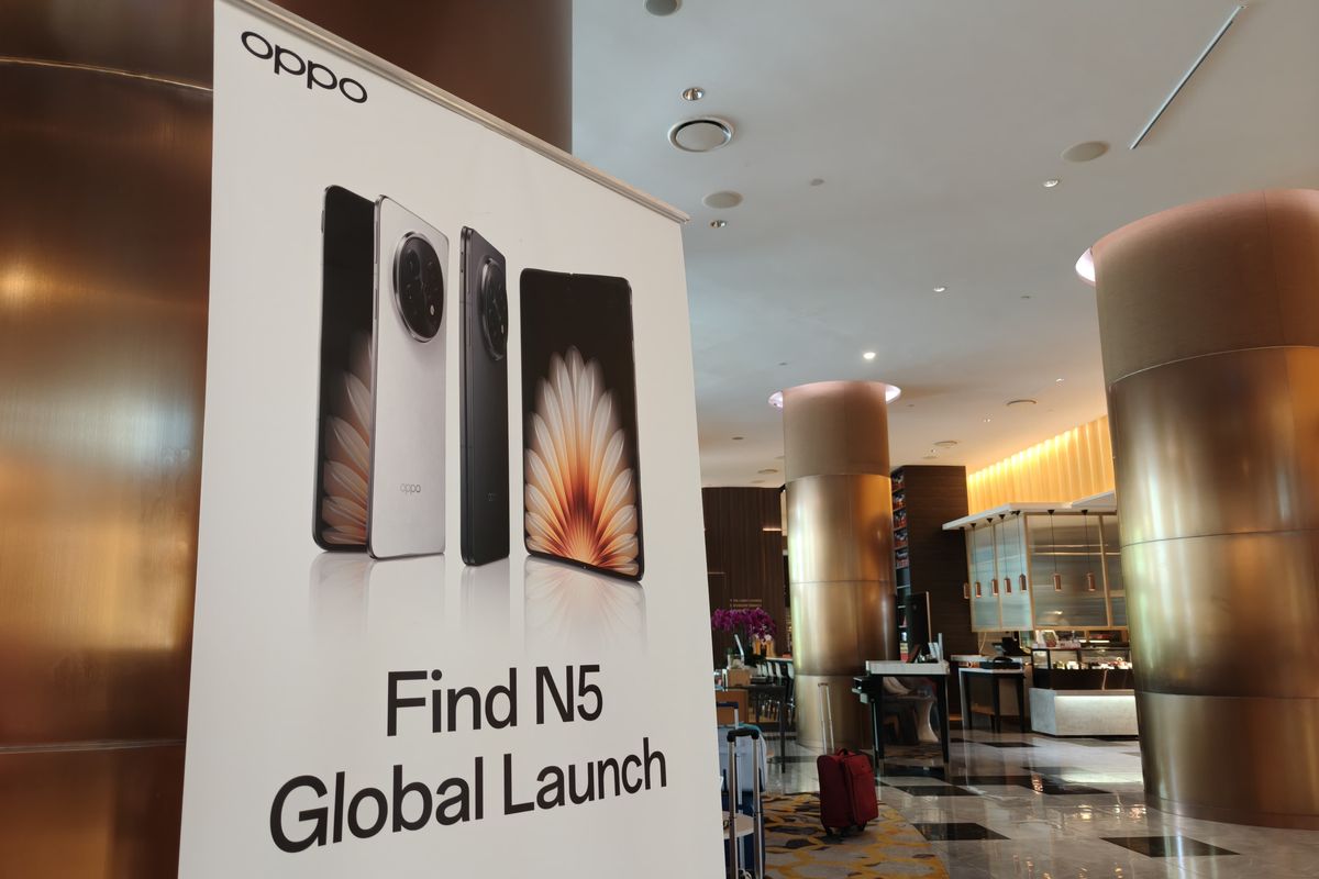 Oppo bersiap menggelar acara peluncuran seri ponsel lipat terbarunya, Find N5 secara global pada Kamis (20/2/2025) malam ini. Acara peluncuran global Oppo Find N5 akan digelar di Marina Bay Sands, Singapura pukul 19.00 atau 18.00 WIB. 