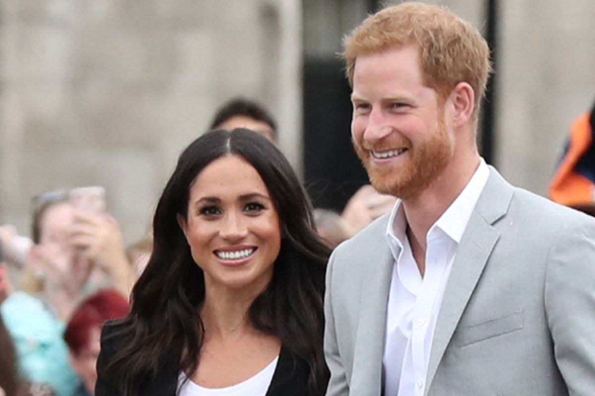 Pangeran Harry dan Meghan Markle.