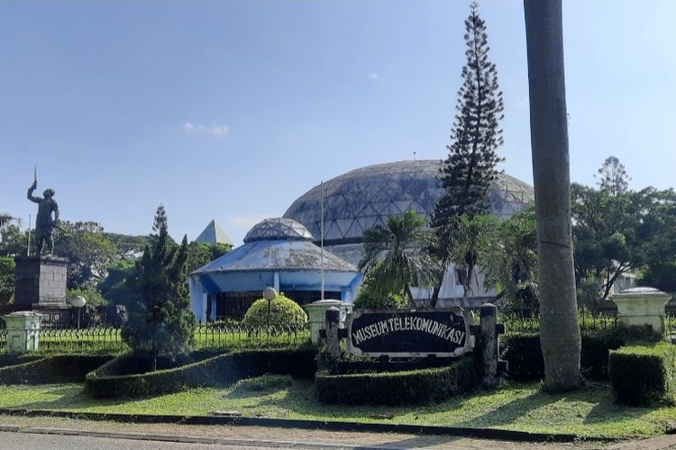 Musuem Telekomunikasi di Taman Mini Indonesia Indah (TMII), Jakarta Timur. Foto diambil pada Kamis (8/4/2021).