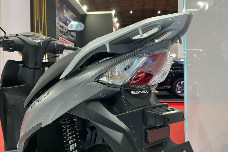 Suzuki Address 2025 pakai Rear Carrier model Eropa di PRJ 2025