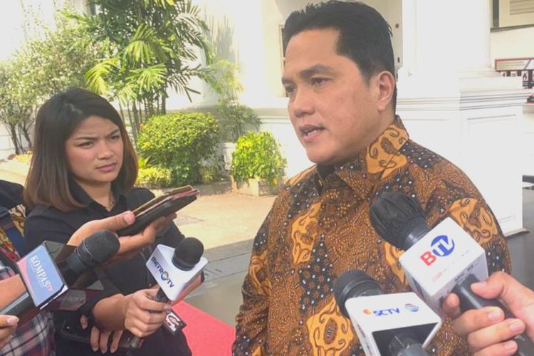 Disebut Jadi Cawapres yang Didorong Jokowi untuk Prabowo, Erick: Saya Tidak Tahu