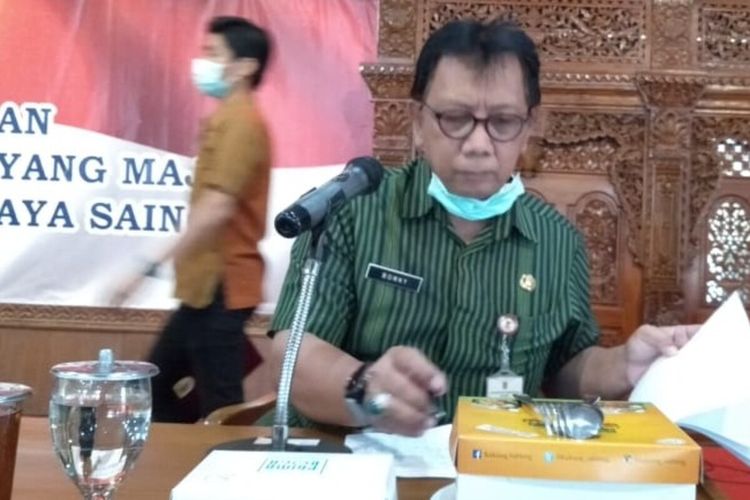 Ketua Gugus Tugas (Gugas) Pengendalian Penyakit (PP) Covid 19 Kabupaten Klaten, dr Ronny Rukminto.