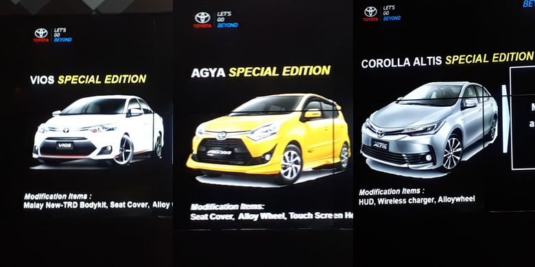 Edisi Spesial Toyota di GIIAS 2017