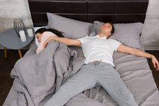 Demi Kesehatan, Hindari Tidur dengan Posisi Telentang 