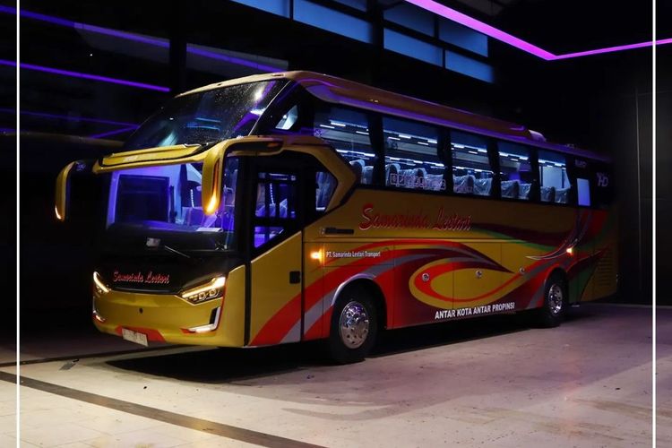 Bus baru PO Samarinda Lestari