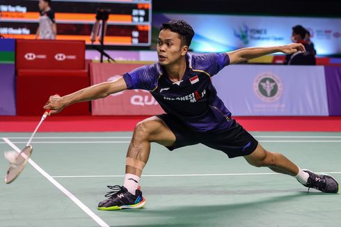 Thailand Open II, Kalahkan Wakil India, Anthony Ginting Menuju ke 16 Besar