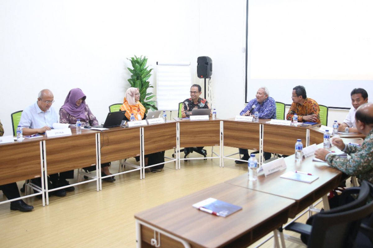 Aliansi Perguruan Tinggi Berbasis BUMN (APERTI BUMN) mengadakan Focused Group Discussion (FGD) di Kampus Universitas Pertamina (30/10/2018). Jakarta.