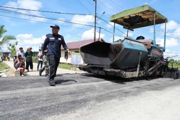 Perkuat Konektivitas, Pemkab Bulungan Genjot Pembangunan Jalan dan Jembatan
