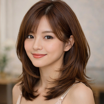 30 model rambut segi layer oval 3 tingkat hadir dengan variasi stylish, dari sebahu hingga glam, cocok tampil dengan rambut bervolume.